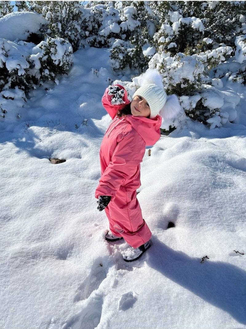 Belkızın Atölyesi Belkız's Workshop Pink Thermal Astronaut Jumpsuit  - Image 4