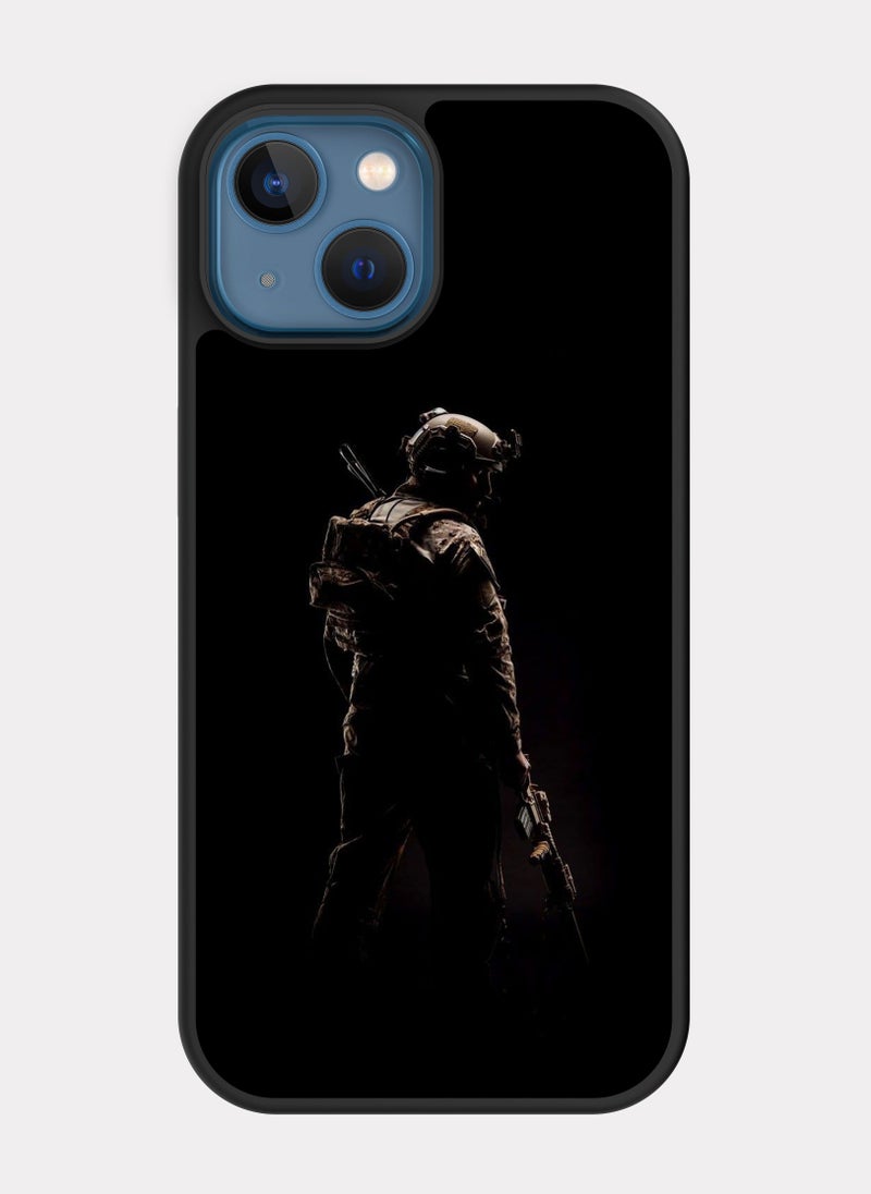 PXLAAT iPhone 13 case cover Army Soldier - Image 1