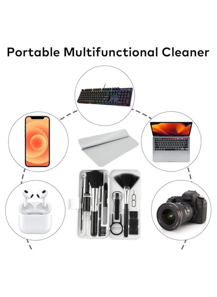 Joyelink مجموعة تنظيف لوحة المفاتيح ومنظف الكمبيوتر المحمول، حافظ على أجهزتك نظيفة باستخدام محلول تنظيف الكمبيوتر 10 في 1 هذا، لأجهزة الكمبيوتر المحمولة والشاشات ولوحات المفاتيح - Image 3