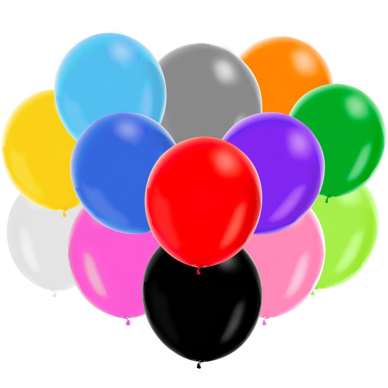 Koogel 15 PCS Large Latex Balloons, 36 Inch Big Assorted Color Balloons for Birthday Wedding Carnival Anniversary Party Decorations - Image 1