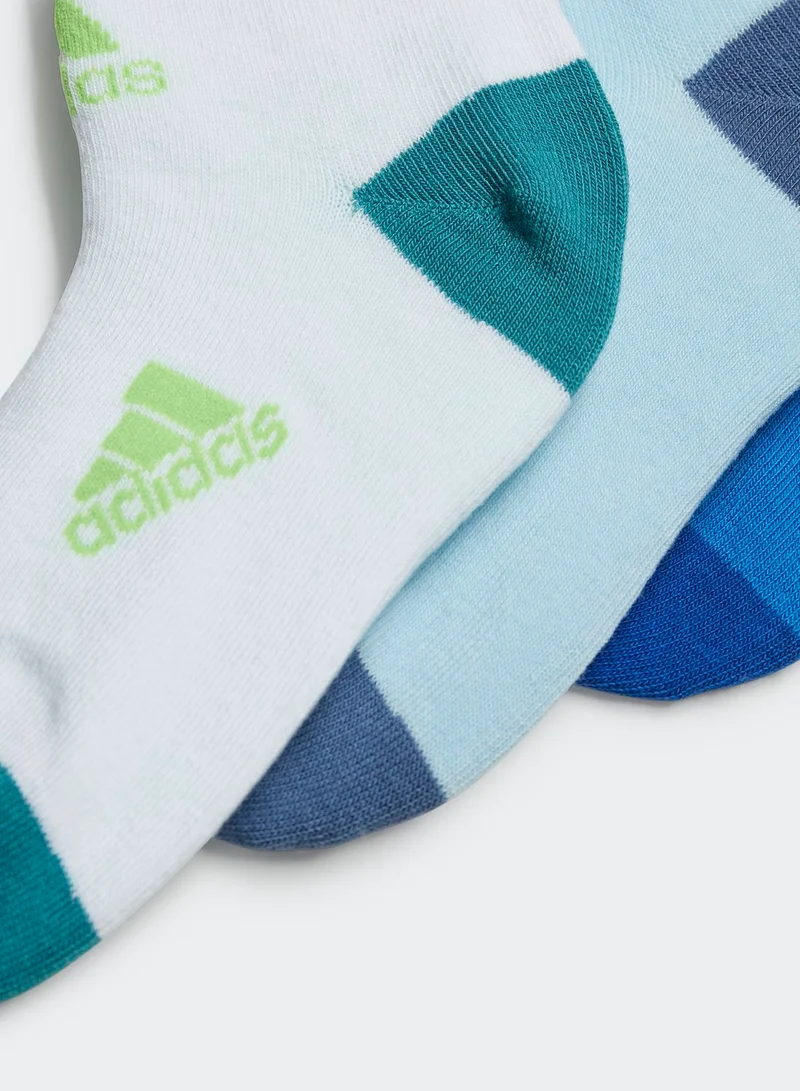 adidas مجموعة جوارب جرافيك مكونة من 3 ازواج