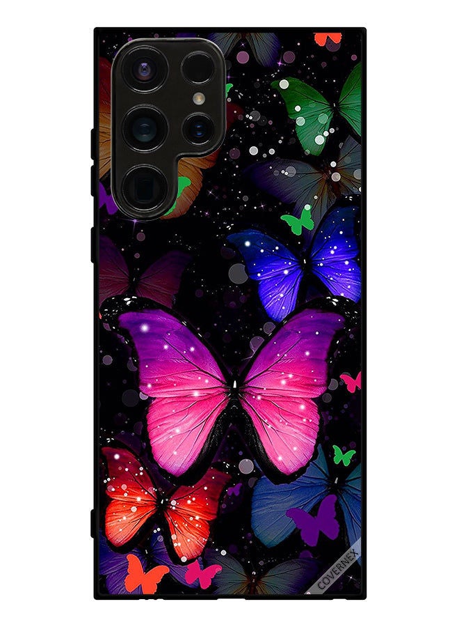 Covernex Protective Case Cover For Samsung Galaxy S23 Ultra Butterflies - Image 1