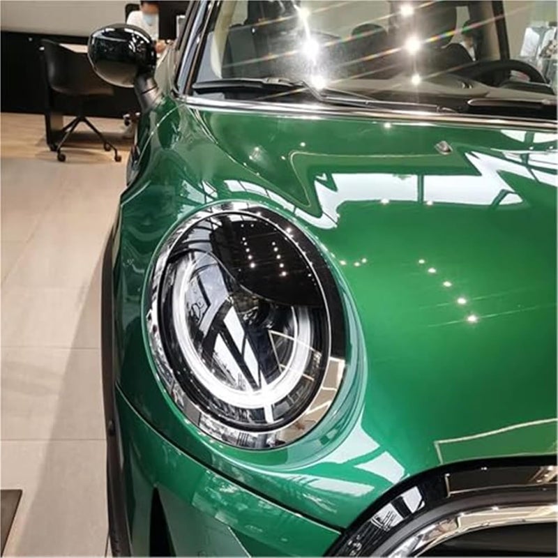 DEMULAX Headlight Eyebrow Stickers for Mini Cooper - Image 2