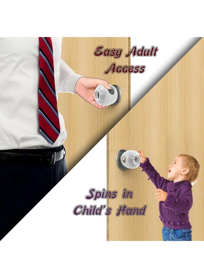 Driddle Bronze - Door knob Baby Safety Cover - 5 Pack - 4 Colors Available - Image 4