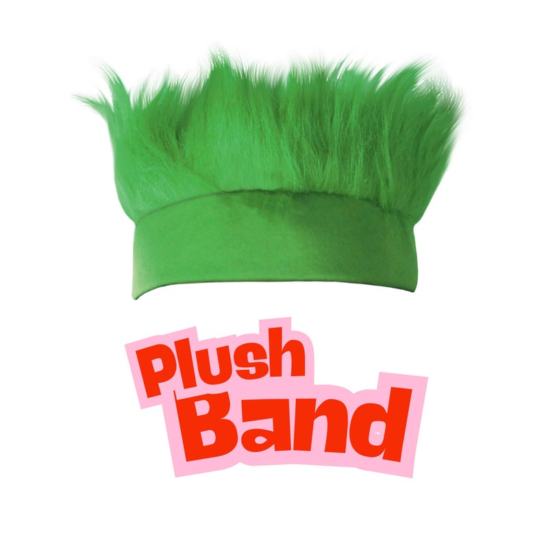 Beistle Green Hairy Headband - Image 4