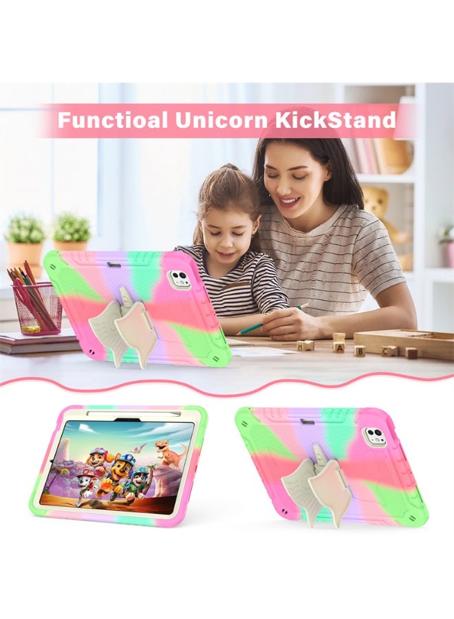general Case for iPad Pro 11 2024 for Kids Girls with Shoulder Strap/Pencil Holder/Kickstand Cute Rugged Protective Cover for iPad Pro 11 2024 - Image 4