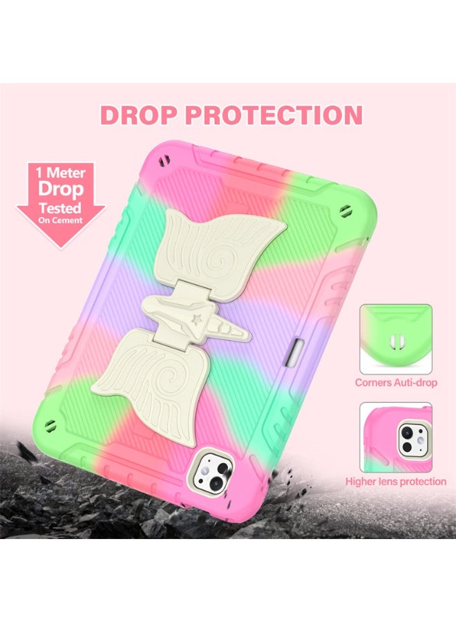 general Case for iPad Pro 11 2024 for Kids Girls with Shoulder Strap/Pencil Holder/Kickstand Cute Rugged Protective Cover for iPad Pro 11 2024 - Image 2