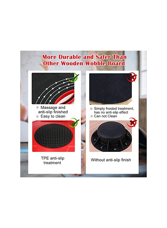 NALANDA Wobble Balance Board - Image 3