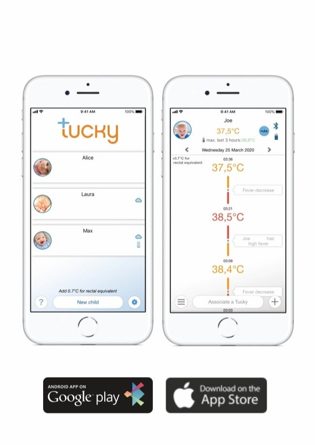 tucky Tucky Smart Wearable Baby Thermometer  - Image 4