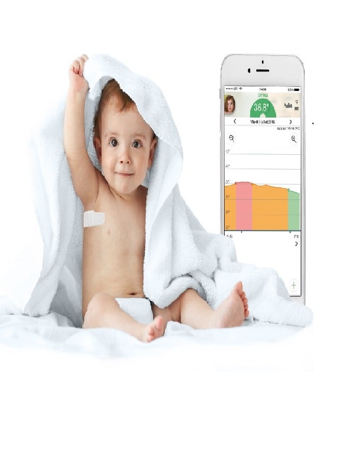 tucky Tucky Smart Wearable Baby Thermometer  - Image 3