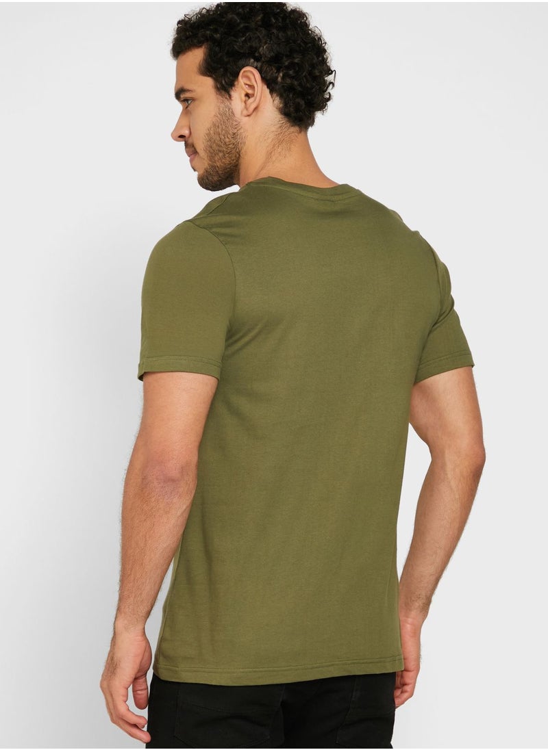 Seventy Five Basics Essential Crew Neck T-Shirt  - Image 2