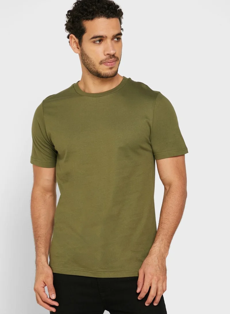 Seventy Five Basics Essential Crew Neck T-Shirt