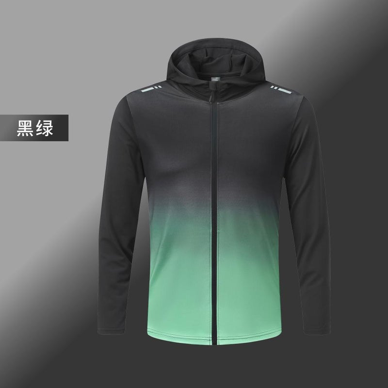 New Indoor Outdoor Sports Men Adult Children Fitness Running Women Training Quick Dry Sweatshirt Suit Coat - Image 1