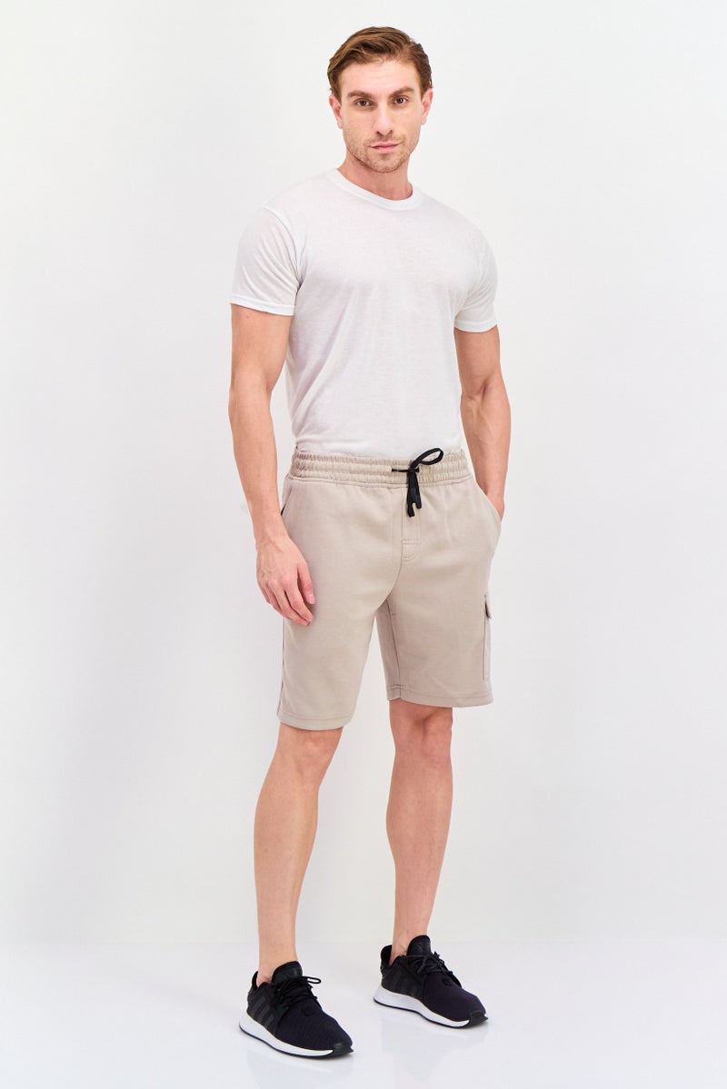 Legend Men Sportswear Fit  8,5 Inseam Outdoor Shorts, Tan  - Image 4