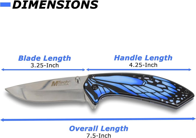 MTECH USA – Spring Assisted Folding Knife - Image 3