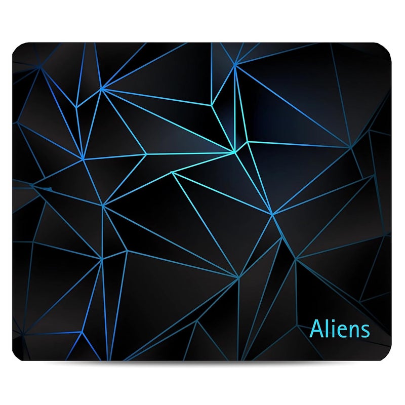 Aliens Mouse Pad for Computer, Laptop, Smooth Premium Cloth Surface, Non-Slip Rubber Base, Speed and Precision Operation Compatible with Laser and Optical Mouse, Gaming, Office, Home 230x190mm (3D-01) - Image 1