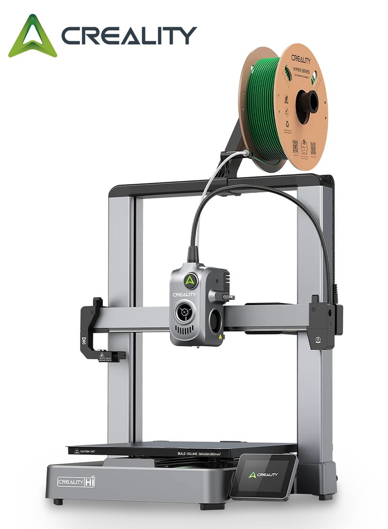 كريليتي 3D Creality Hi 3D Printer, 500mm/s Hyper-Speed, Auto RFID Filament Detection, All-Metal Frame, 260x260x300mm Build Volume, Smart Cloud Control(Without CFS) Creality HI - Image 1
