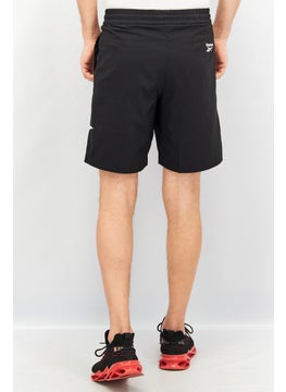 Reebok Men Sportswear Fit Drawstring Short, Black  - Image 2