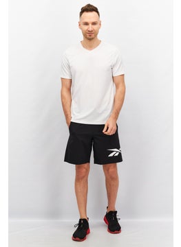 Reebok Men Sportswear Fit Drawstring Short, Black  - Image 4