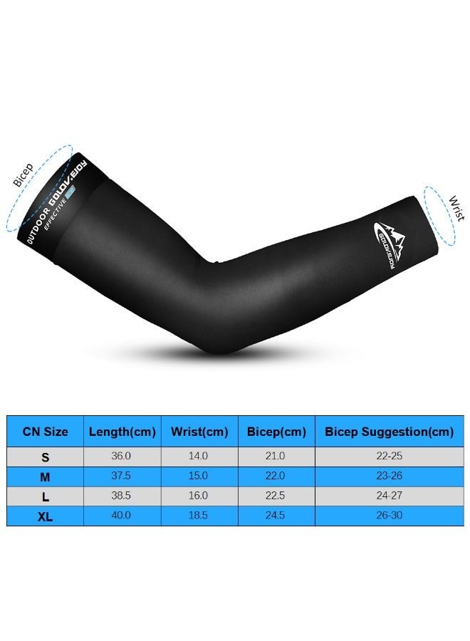 NIBEMINENT UV Sun Protection Long Arms Sleeves Cover 19.0x16.0x2.0cm