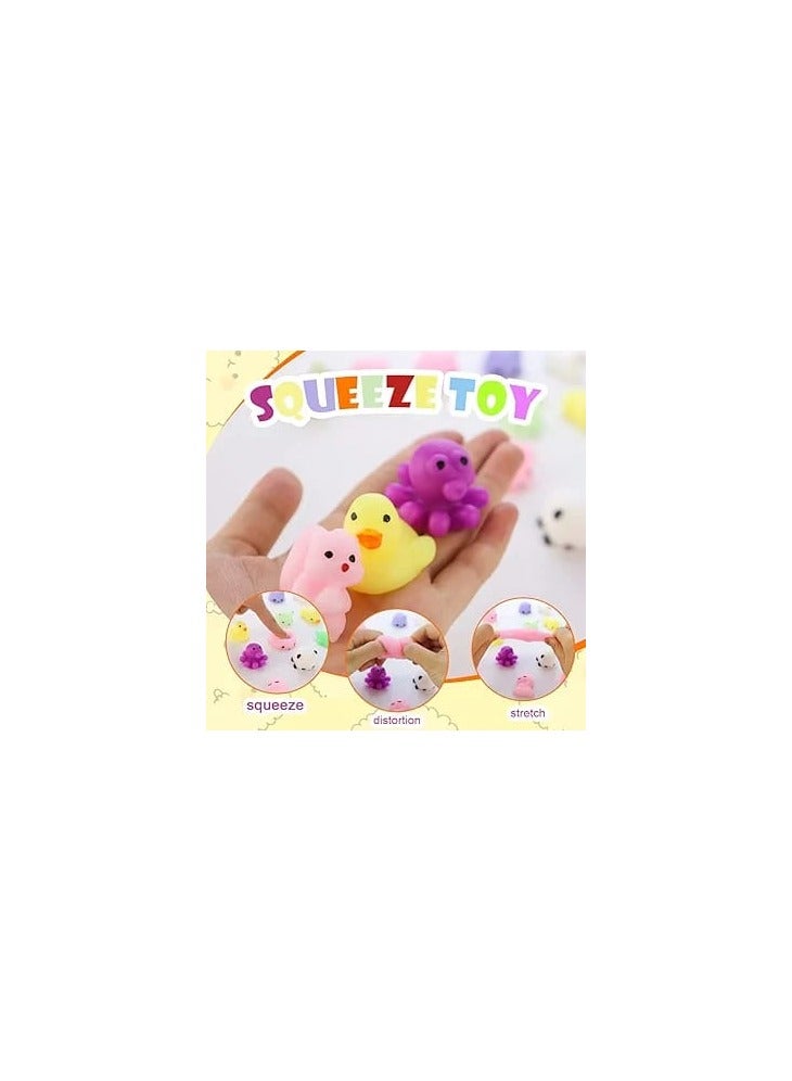 Eotia 20PCS Kawaii Mochi Squishy Toys – Cute Mini Animal Stress Relief Toys for Kids u0026 Adults | Cat u0026 Unicorn Squeeze Toys for Party Favors, Goodie Bags u0026 Sensory Fun - Image 5