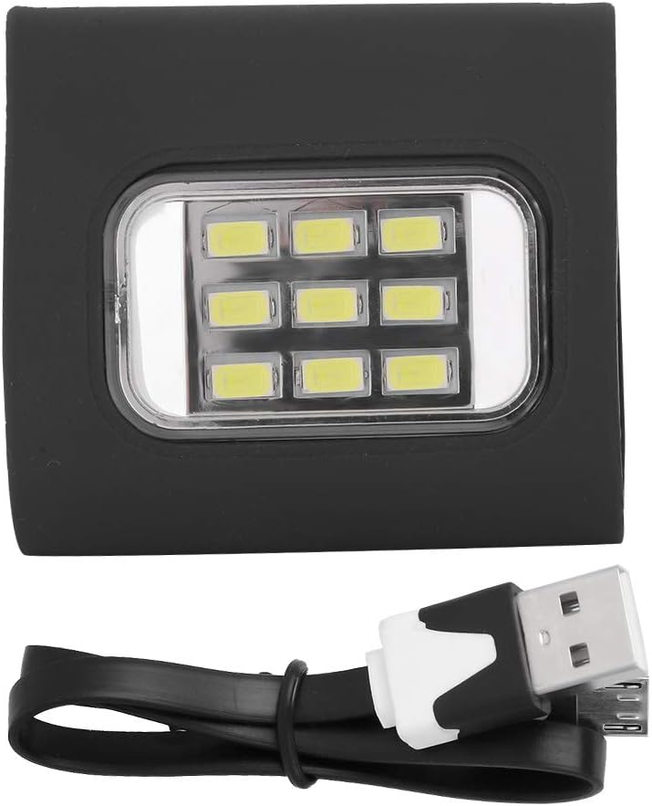 Magnetic USB Charging Safety Light COB LED Chest Lamp for Running Camping Emergency - Image 3