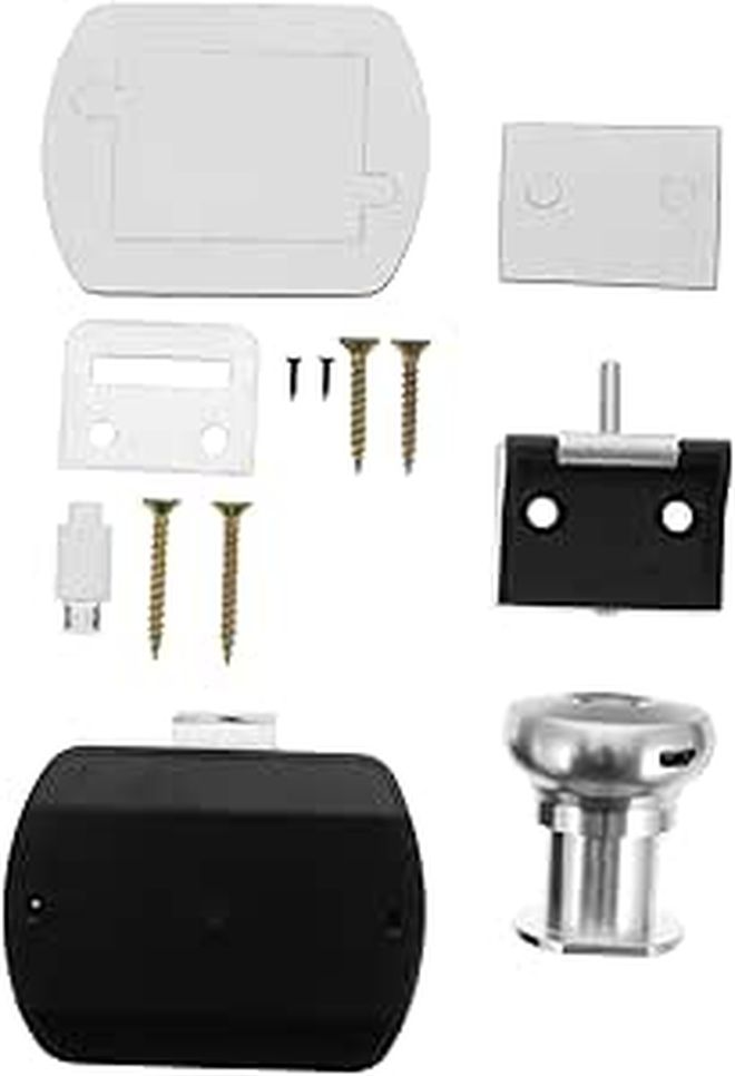 One USB Fingerprint Drawer Lock Smart Keyless Access for Home Office Easy Install - Image 1