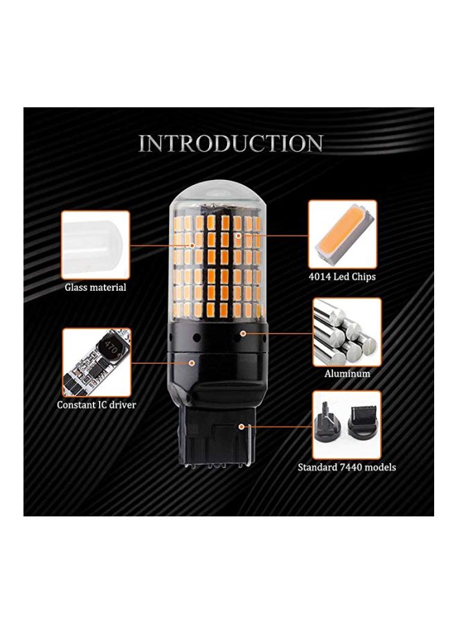 2-Piece LED Turn Signal Light Set - R7-H13 - Image 4