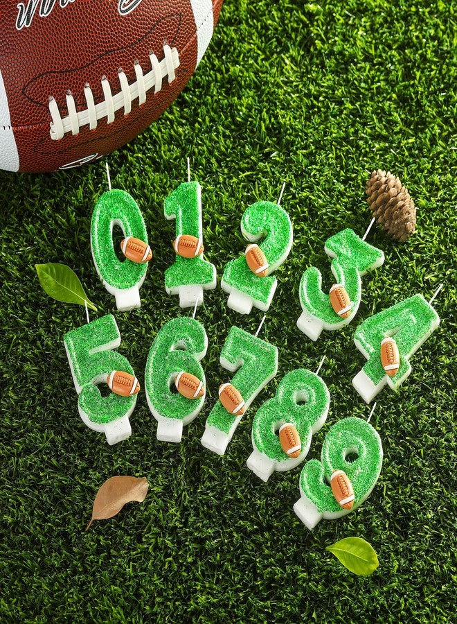 PHD CAKE 2.76 Inch Number 1 Football Birthday Candles, Football Themed Number Candles, Party Celebration - Image 5