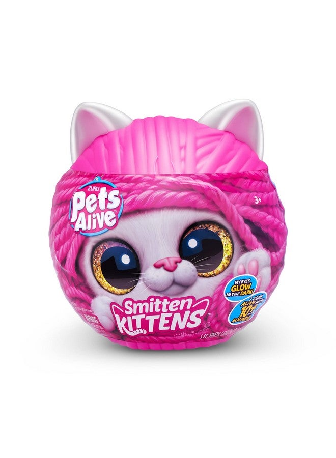 Pets Alive Smitten Kittens Surprise (British Shorthair Cat Sissy) by ZURU Nurture Play Soft Toy Unboxing Adopt Interactive 10 Sounds - Image 2