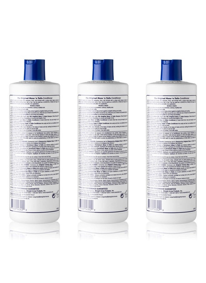 Mane 'n Tail Mane 'n Tail Original Formula For Thicker Fuller Hair 16 oz (3 Pack Conditioner)  - Image 2