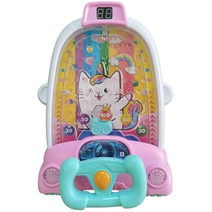 MINI ARCADE GAME CATCH THE BALL PINK - Image 2