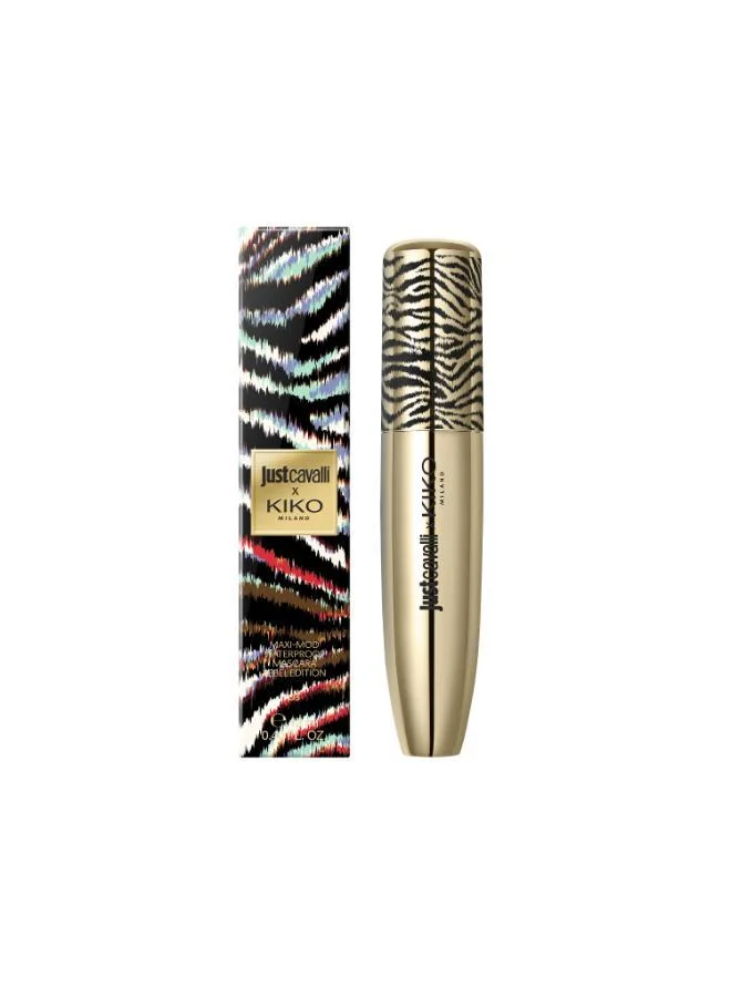 Kiko Milano  Just Cavalli X Kiko Milano Maxi-Mod Mascara Rebel Edition 03 Jaguar Black for Women | Best Price UAE