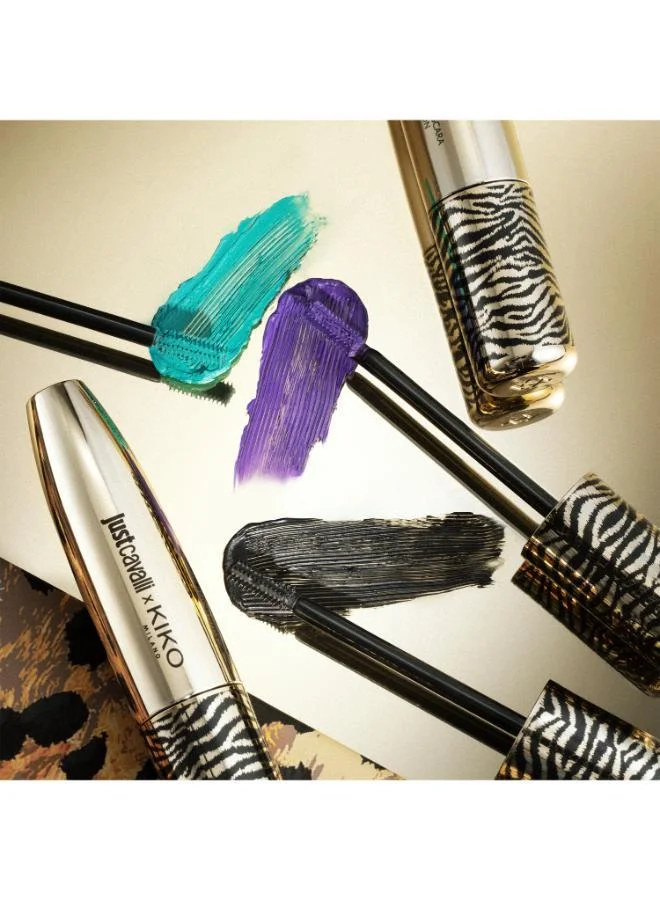 Kiko Milano  Just Cavalli X Kiko Milano Maxi-Mod Mascara Rebel Edition 03 Jaguar Black for Women | Best Price UAE