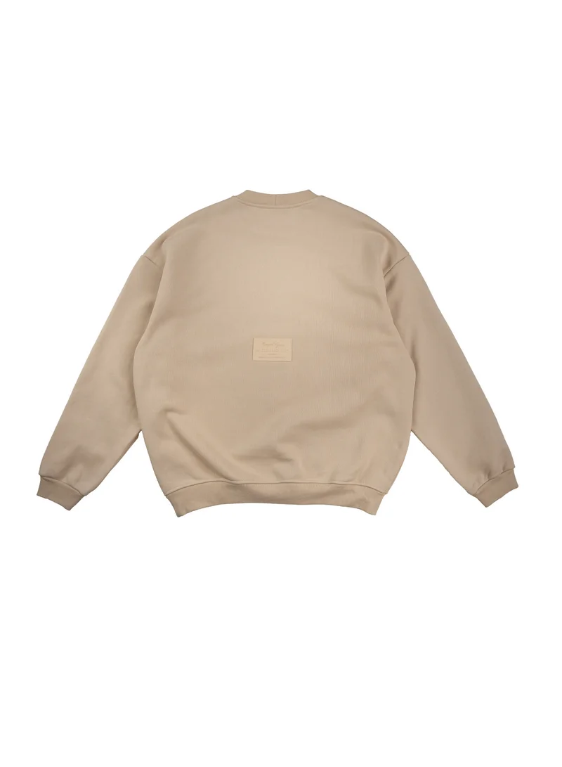 Tanjim Squad TS PLAIN SWEATSHIRT-BEIGE