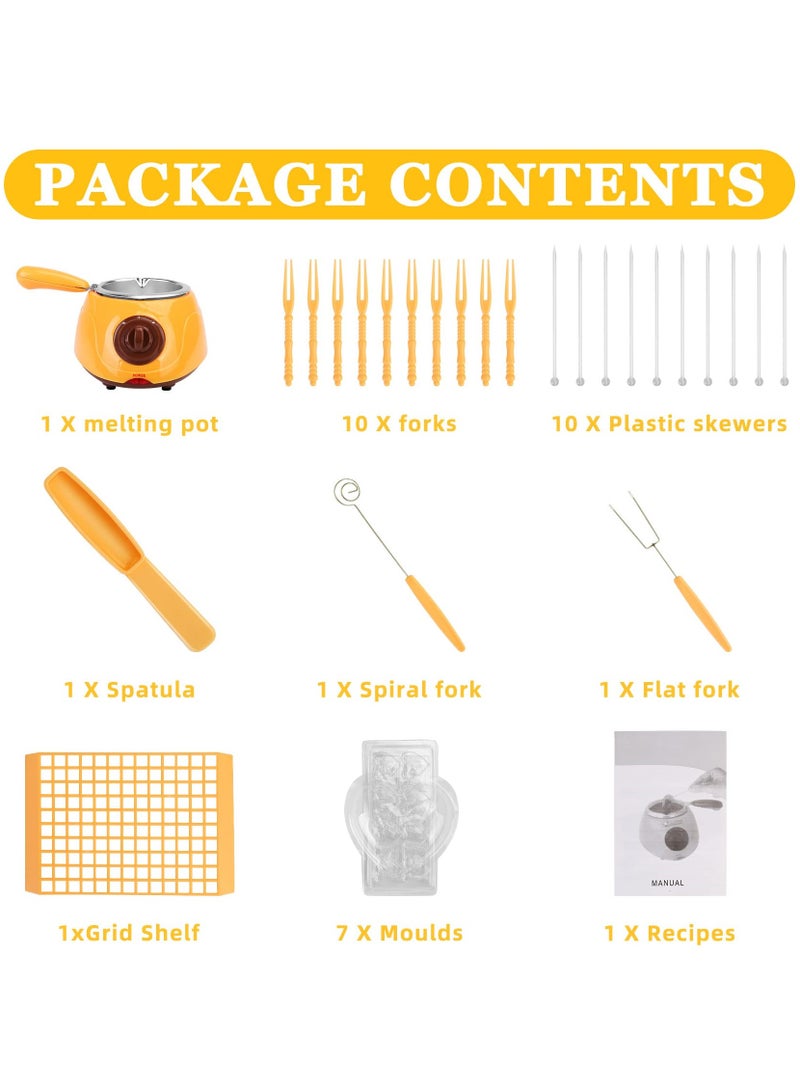 Barakah وعاء ذوبان الشوكولاتة، آلة تسخين الشوكولاتة، جهاز ذوبان الشوكولاتة الكهربائي، آلة الشوكولاتة لجبن الشوكولاتة، أدوات مطبخ DIY - Image 3