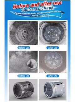oradess Washing Machine Cleaner Tablets Descaler Solid Deep Cleaning Deodorizer For All Washer Machines HE Front Loader Top Load Clean Inside Drum and Laundry Tub Seal  - Image 5