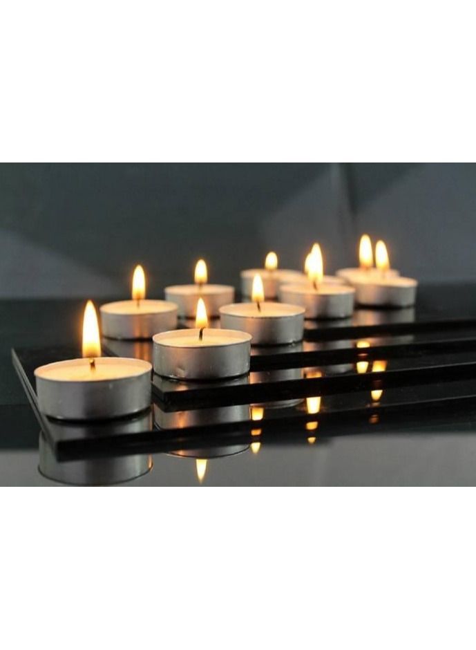 Marrkhor 100-Piece Tea Light Candle Set - Image 4