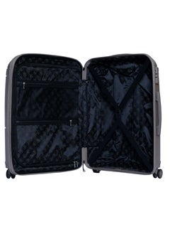 ROWER Travelling Suitcase Hard Shell Lightweight Luggage-Hard Sided with Spinner Wheels & 3 Digit Number Lock-Set of 3 Trolley Bags and 1 cosmetic bag (20/24/28/14 Inches)  - Image 3