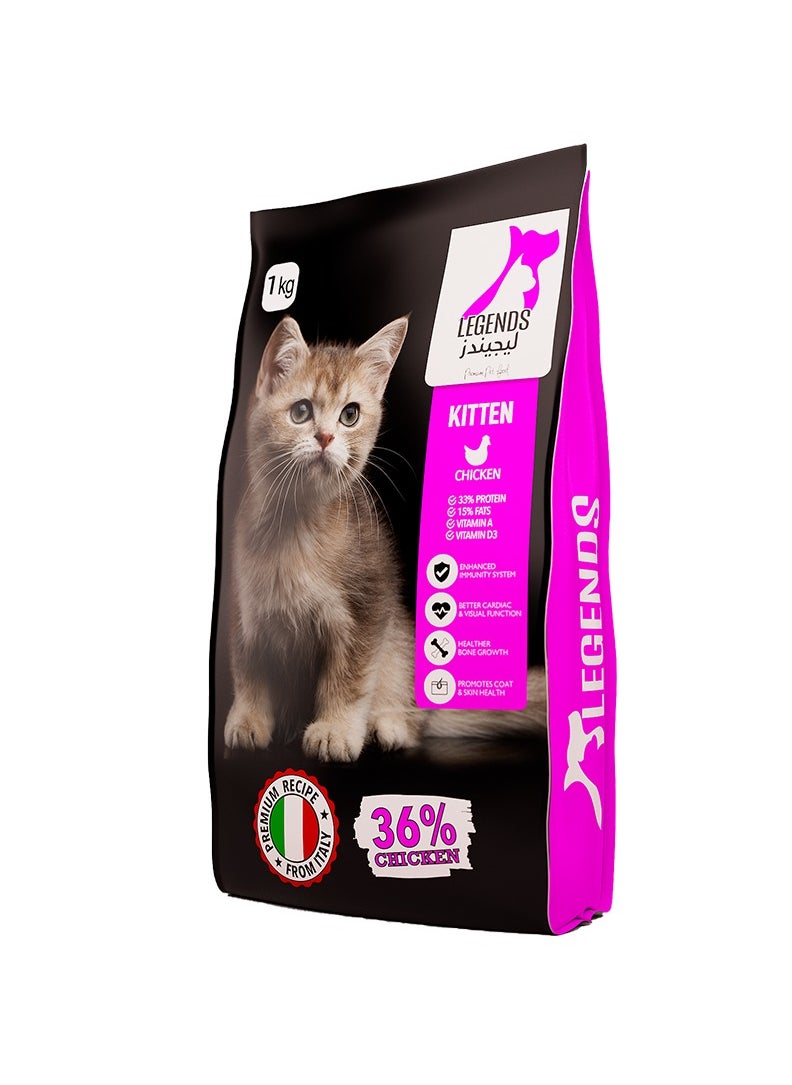 Legends - Legends Dry Food for Kitten 1KG - Image 1