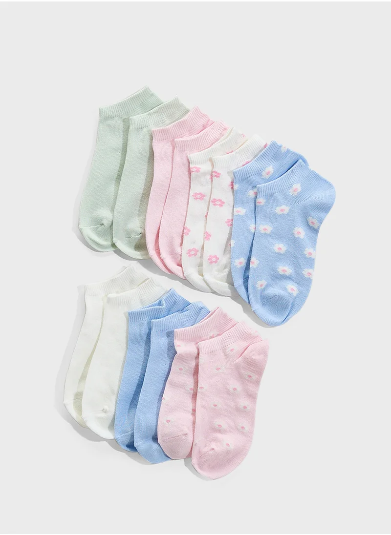 H&M 7-Pack Trainer Socks
