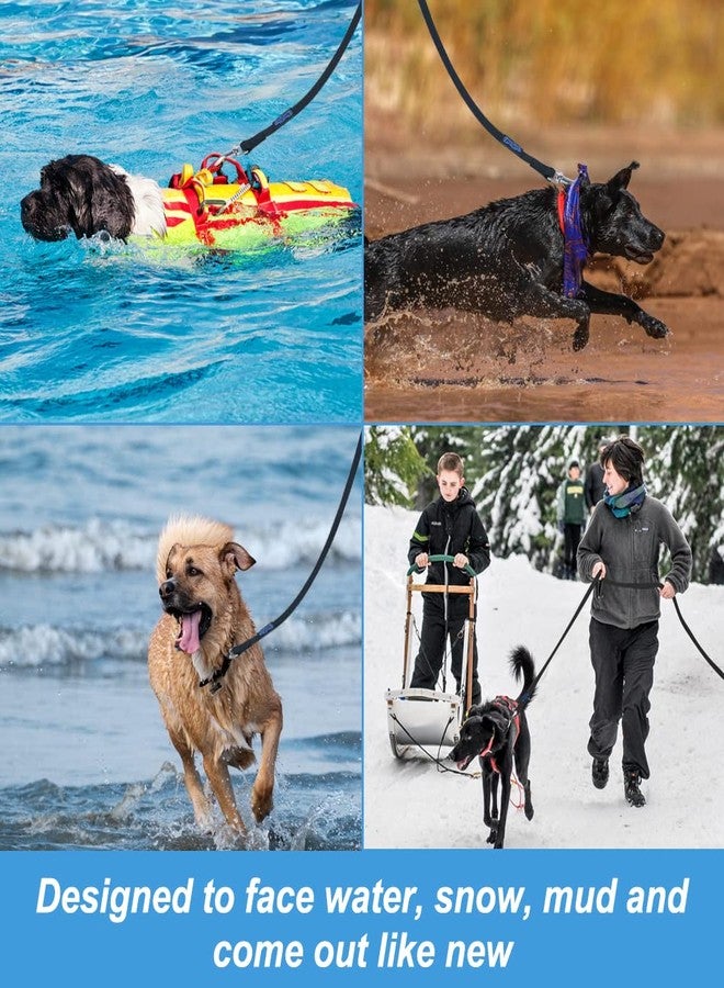Vivifying Waterproof Dog Leash, 32FT Long Leash Durable Dog Recall Training Lead Great for Outdoor Hiking, Training, Yard, Beach,Lake and Swimming(Black) - Image 5