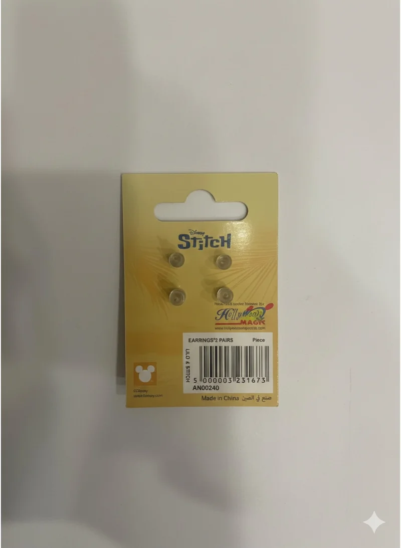 Disney  LILO & STITCH | EARRINGS 2 PAIRS  | Best Price UAE