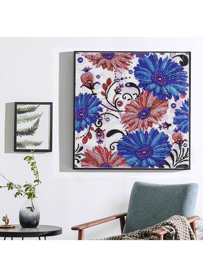 NIBEMINENT Diamond Painting Special Shaped Drill Embroidery Home Decoration Blue 40*2*30cm  - Image 4
