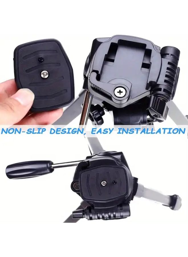Quick Release Plate 4.3 Model For Camera Tripod Non Slip Design Easy Installation - Image 1