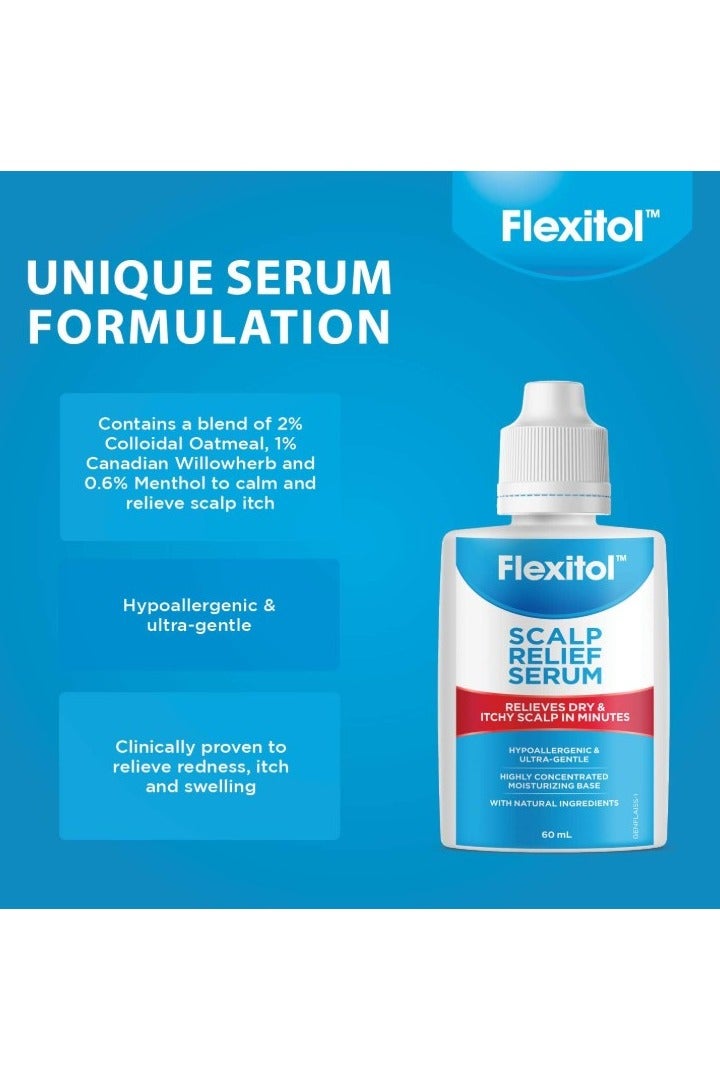 Flexitol Scalp Relief Serum Clear 60ml - Image 3