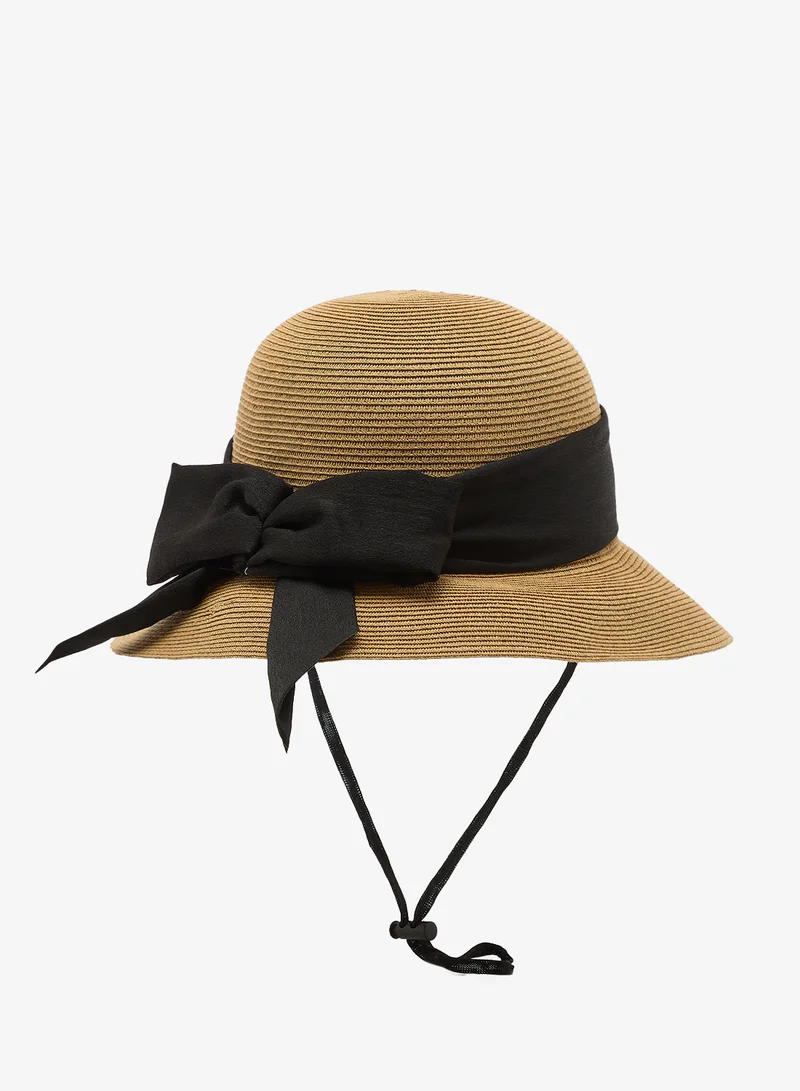 ايلا Rafia Bucket Straw Hat