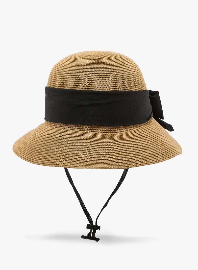 ايلا Rafia Bucket Straw Hat