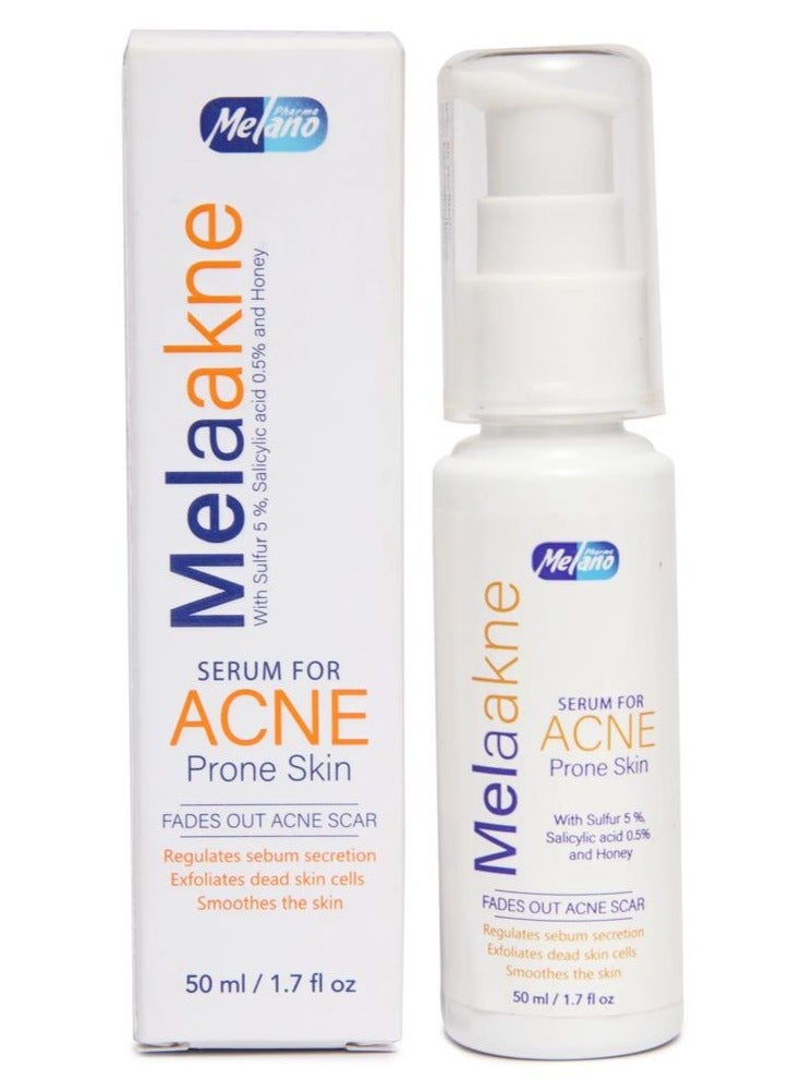 Melano Pharma Melaakne Serum for Acne Prone Skin 50 ml - Image 1