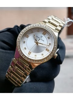DANIEL KLEIN Gold Steel Strap Women's Wristwatch Waterproof  - Image 2